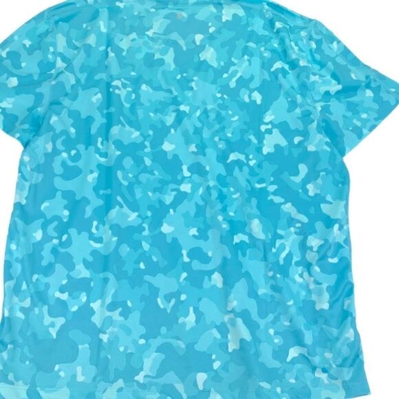 NEW ID IDEOLOGY MEN'S BIRDSEYE PRINTED TRAINING T-Shirt, MultiColor, Size M - Picture 2 of 5